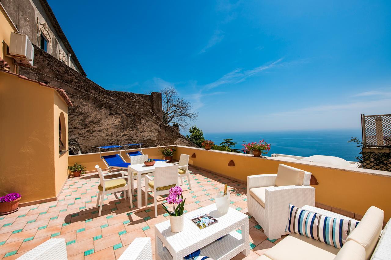 Casa Chiesa Nuova Lägenhet Positano Exteriör bild