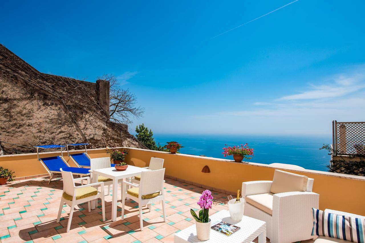 Casa Chiesa Nuova Lägenhet Positano Exteriör bild